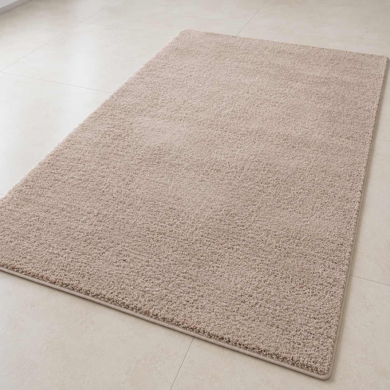 Tepih Aksu Royal Bezhë – Qilim i Butë Anti-Slip Premium për Sallon dhe Dhomë Gjumi